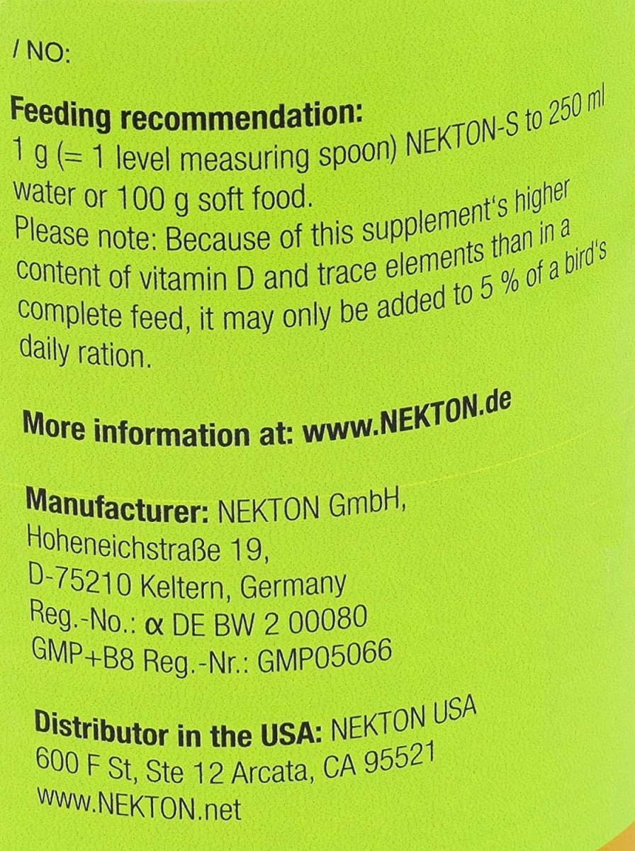 nekton S 75g - Shopivet.com