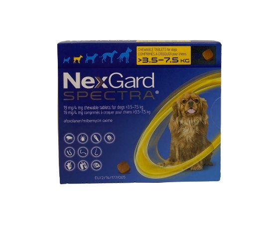 Nexgard Spectra 2-3.5 kg Tabs - Small - Shopivet.com