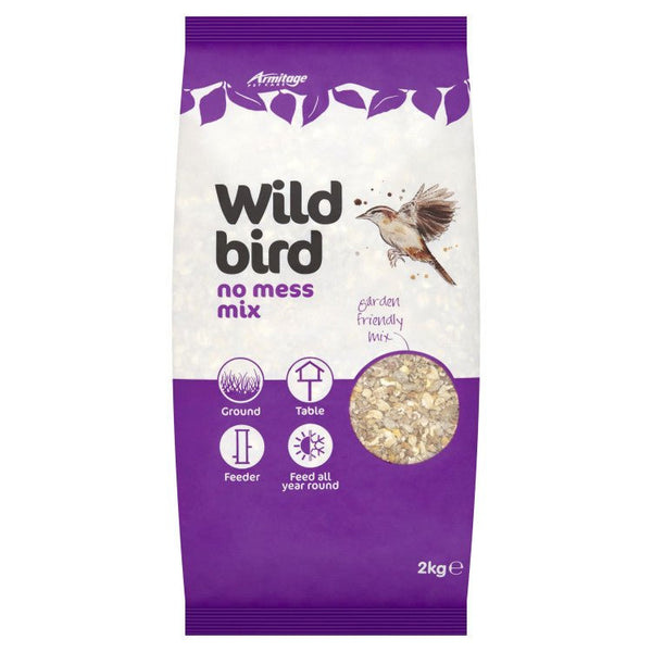 No Mess Seed Mix - 2 kg (New Packaging Same Formula) - Shopivet.com