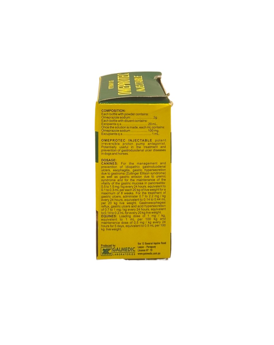 Omeprotec inection 20ml - Shopivet.com