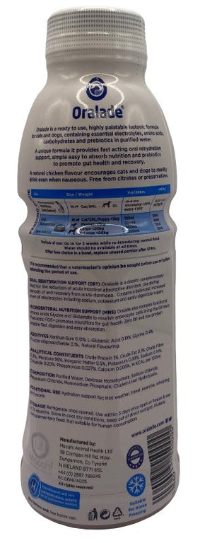 Oralade + GI Support 500ML - Shopivet.com