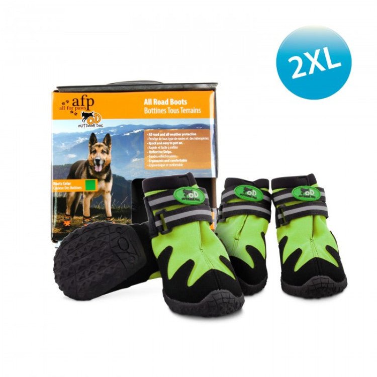 Outdoor Dog Shoes - Green / 2XL - Shopivet.com