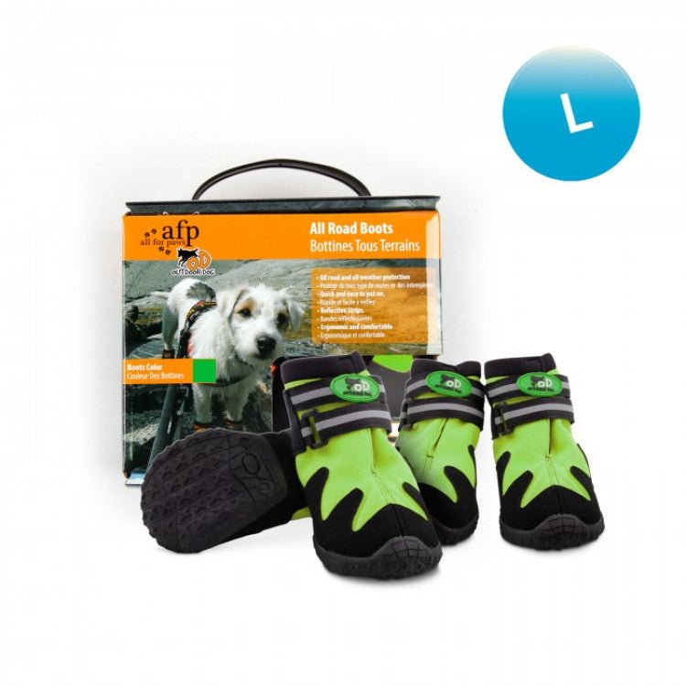 Outdoor Dog Shoes - Green / L - Shopivet.com