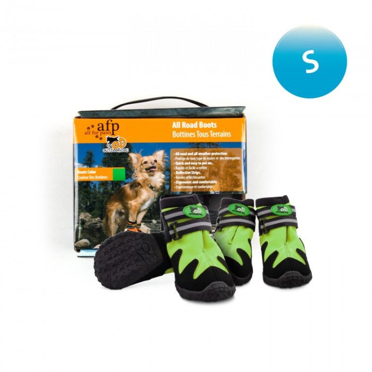 Outdoor Dog Shoes - Green / S - Shopivet.com