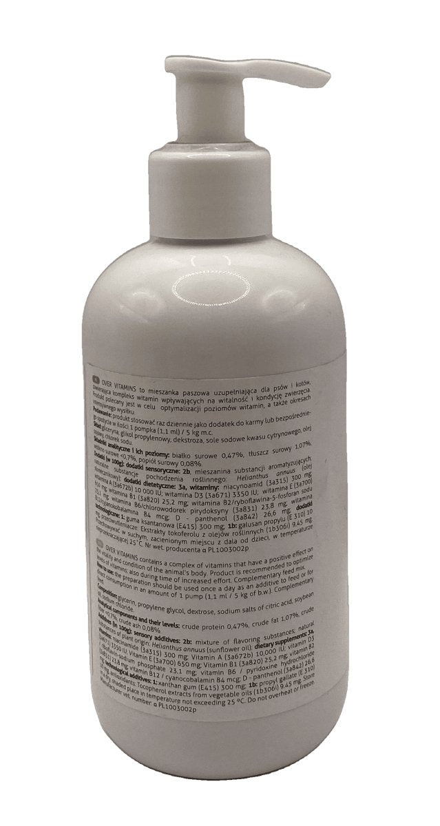 OVER VITAMINS 250ml - Shopivet.com