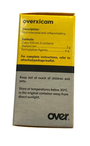 Overxicam 50 ml - Shopivet.com