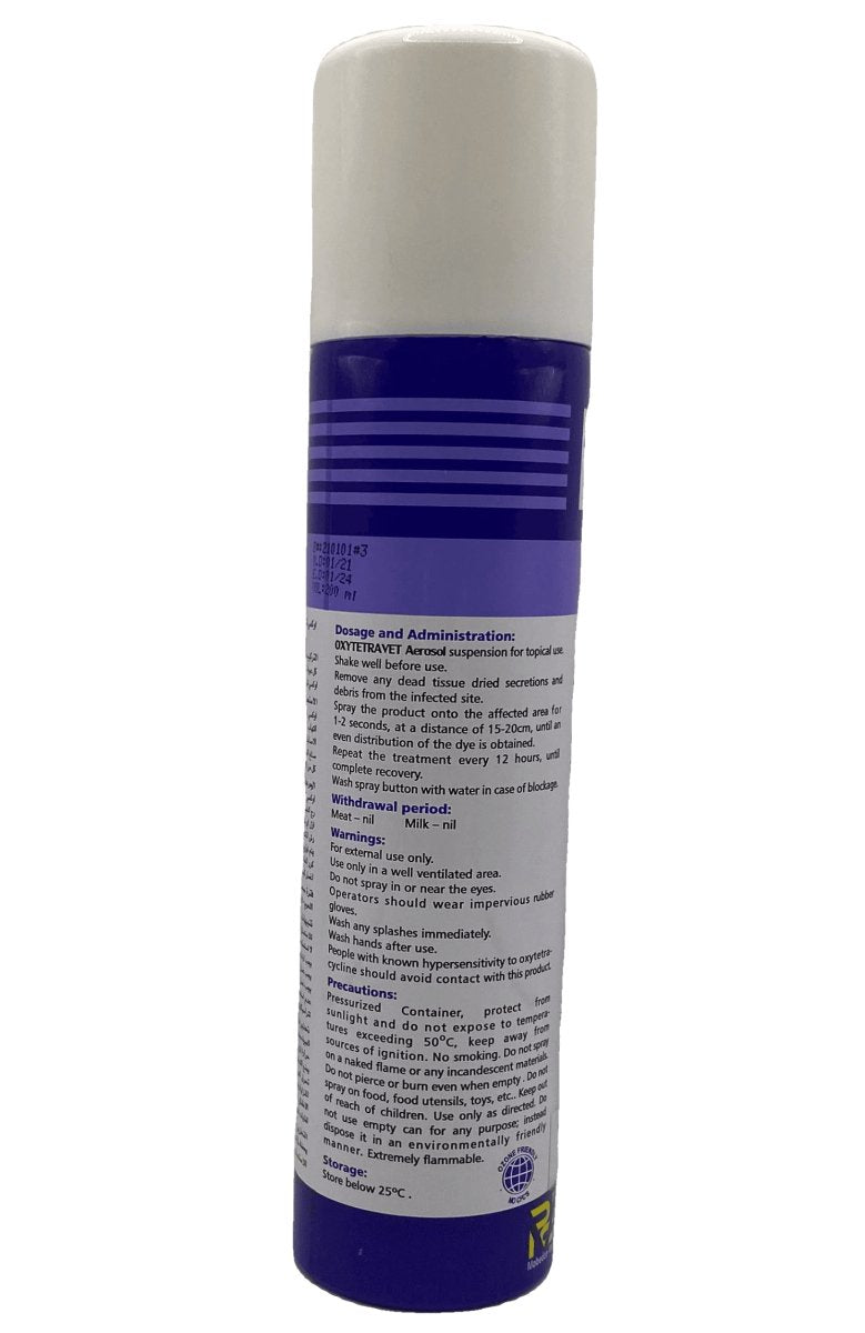 OXYTETRAVET Aerosol 200ml - Shopivet.com