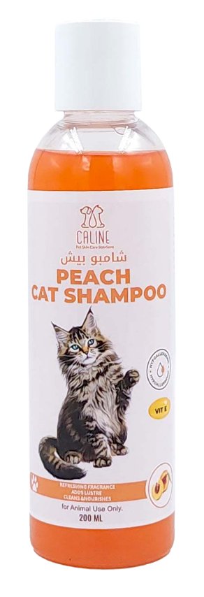 PEACH CAT SHAMPOO 200ML - Shopivet.com