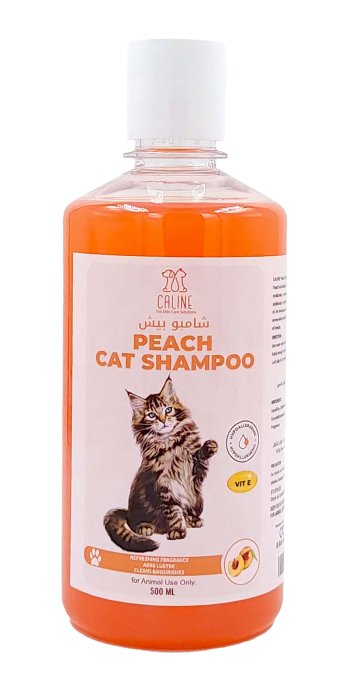 PEACH CAT SHAMPOO 500ML - Shopivet.com