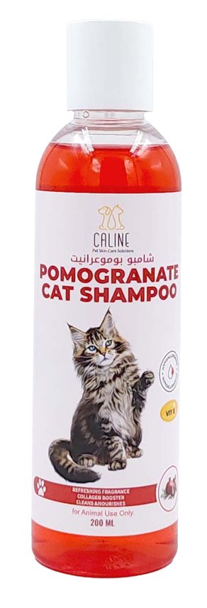 POMOGRANATE CAT SHAMPOO 200ML - Shopivet.com