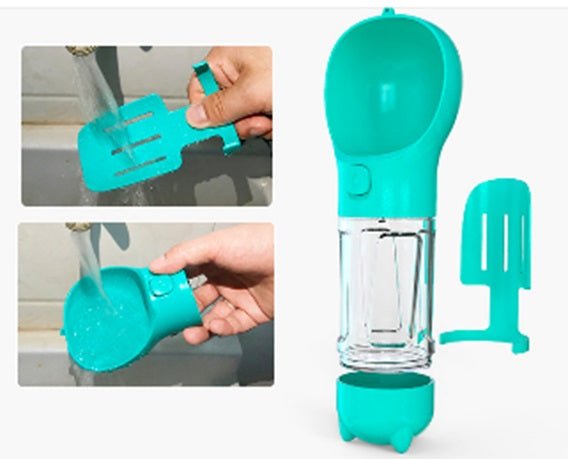 Portable 3 In 1 Pet Water Bottle With Eco Bag - Shopivet.com