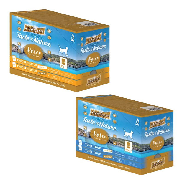 PRINCESS TASTE OF NATURE 100% COMPLETE DIET SOUP 6x40g - Shopivet.com