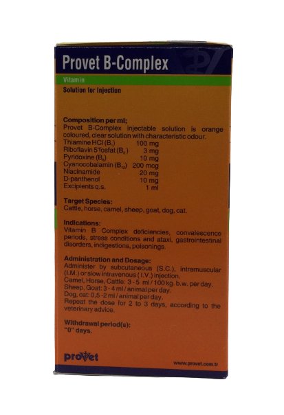 Provet B-Complex 100ml - Shopivet.com