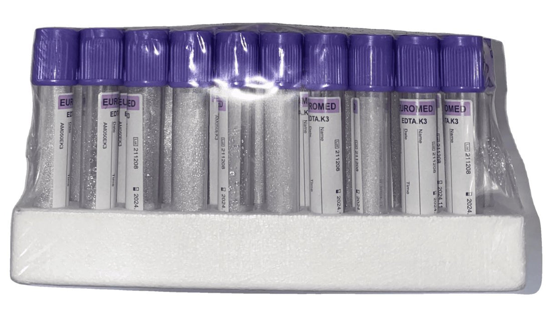Purple Cap EDTA K3 tubes 5ml 100 pieces - Shopivet.com
