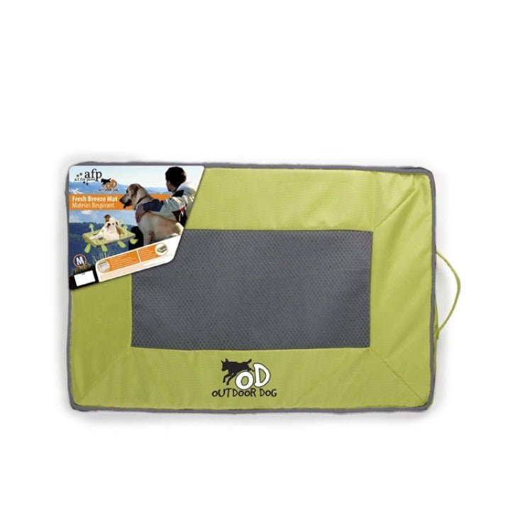 Quick Dry Outdoor Dog Mat M - Green - Shopivet.com