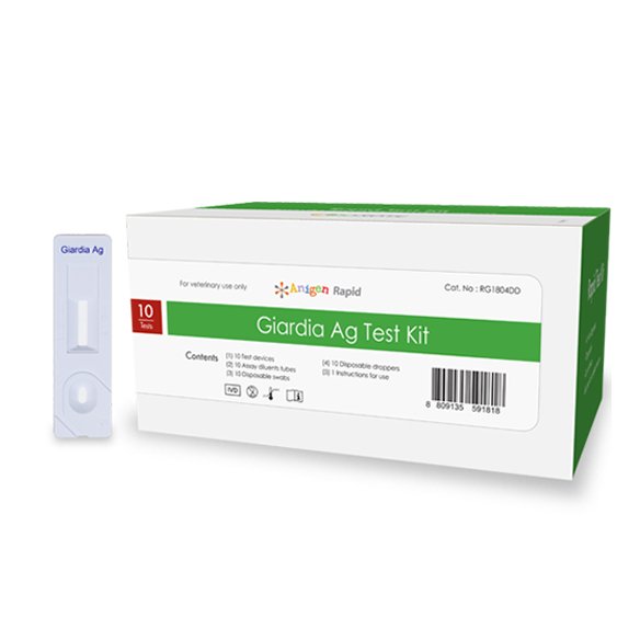 Rapid test for Giardia, Box 10 tests - Shopivet.com