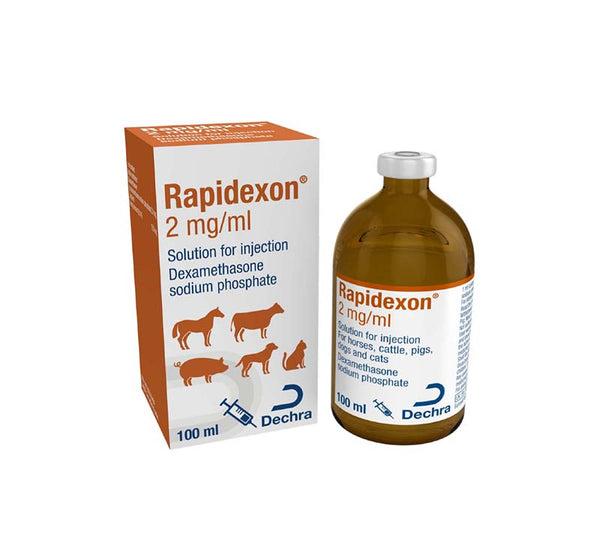 Rapidexon® 2mg/ml Solution for Injection 100ml - Shopivet.com