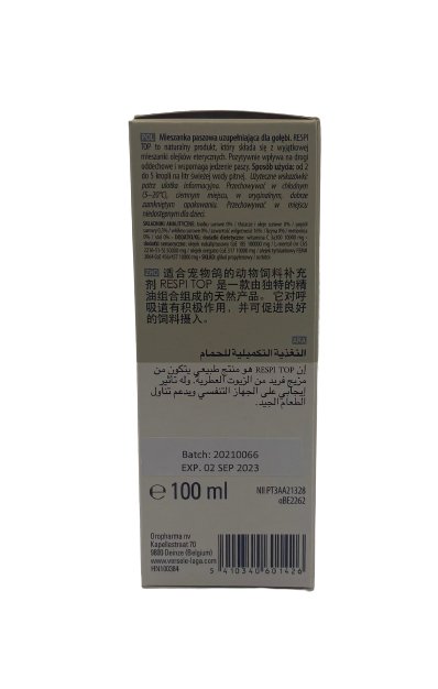 Respi Top Versele laga 100ml - Shopivet.com