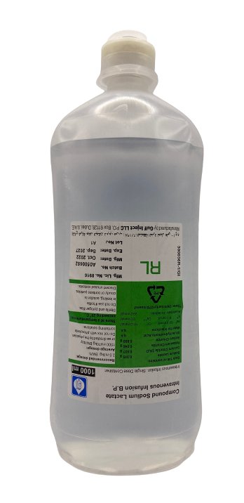 Ringer lactate 1000ml - Shopivet.com
