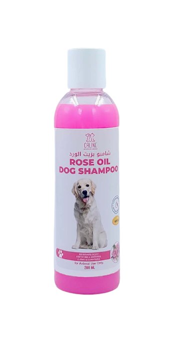 ROSE OIL DOG SHAMPOO 200ML - Shopivet.com