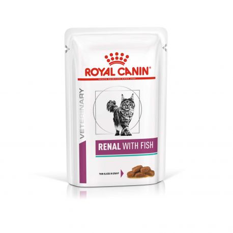 ROYAL CANIN Renal Feline Fish Cat Food 1 x 85 g - Shopivet.com