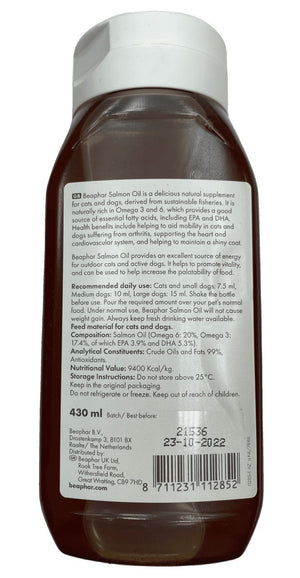SALMON OIL 430ML - Shopivet.com