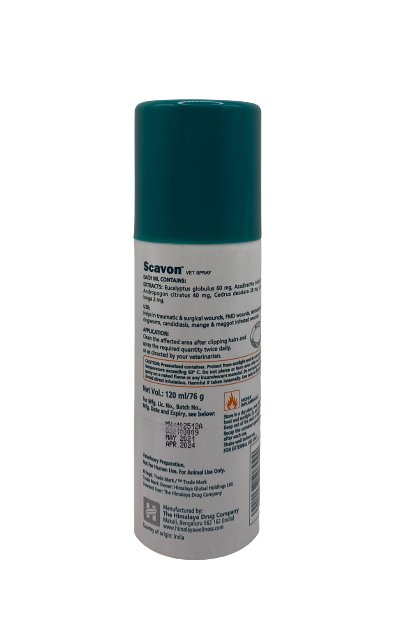 SCAVON Spray 120 ml - Shopivet.com