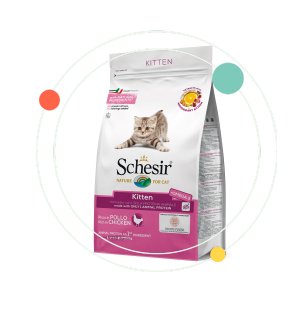 Schesir Dry Food Maintenance With Chicken- Kitten 1.5kg - Shopivet.com