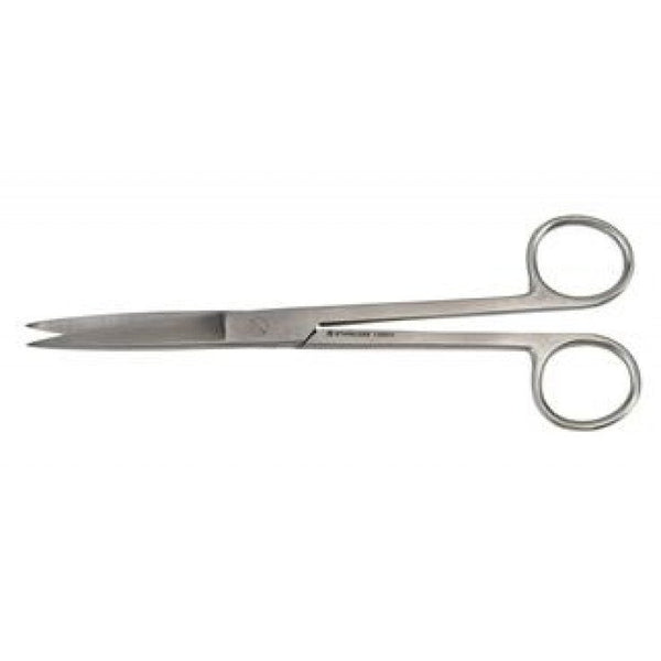 SCISSORS STRAIGHT 16 CM POINTED/POINTED, STANDARD QUALITY - Shopivet.com