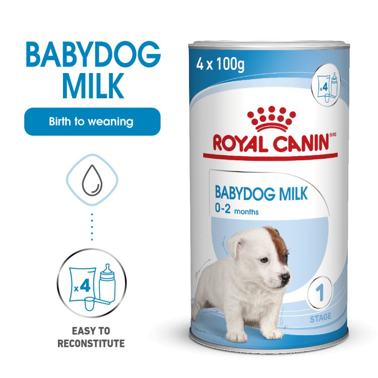 Size Health Nutrition Babydog Milk 400 g - Shopivet.com