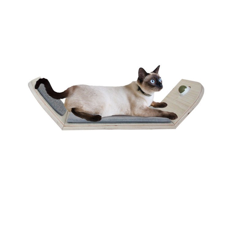 Skywalk - Scratcher Lounge Bed With Catnip Ball - Shopivet.com