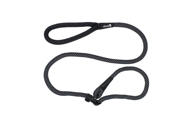 Slip Rope Leash 150cm, Black - Shopivet.com