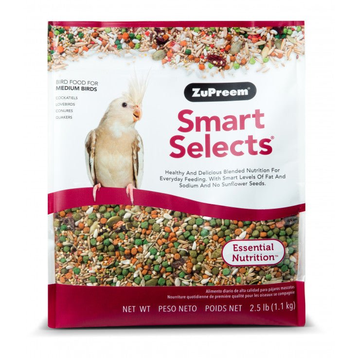 SMART SELECTS COCKATIELS 2.5LB - Shopivet.com