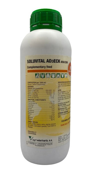 Soluvital AD3ECK 1Liter - Shopivet.com