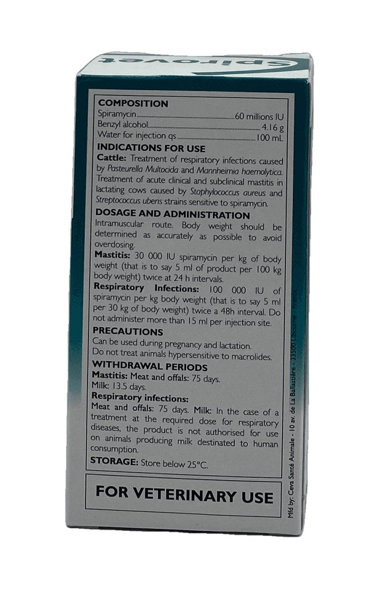 Spirovet 100 ml - Shopivet.com