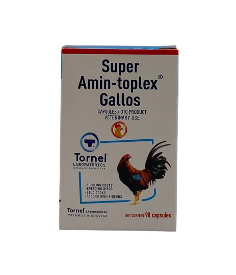 Super Amin-toplex Gallos 90 Capsules - Shopivet.com