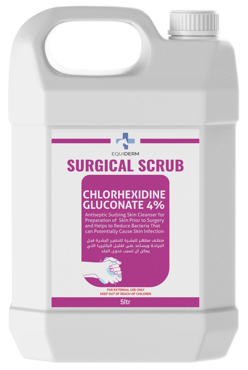 surgical scrub chlorhexidine 4% 5LTR - Shopivet.com