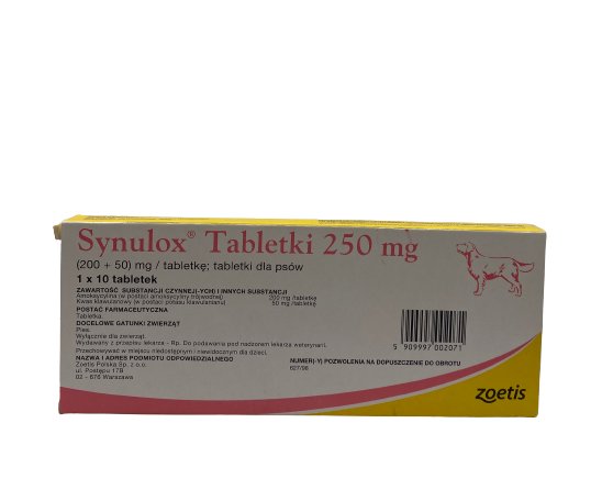 Synulox 250mg 10 Tablets - Shopivet.com