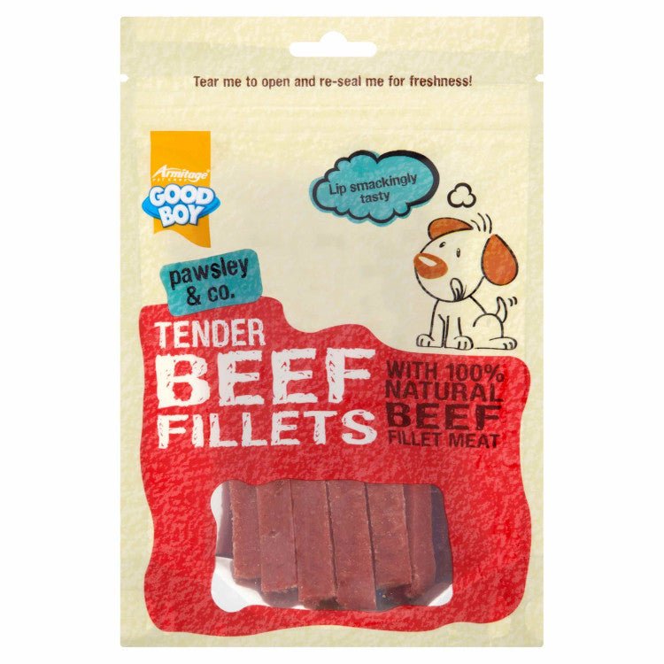 Tender Beef Fillets - 90G - Shopivet.com