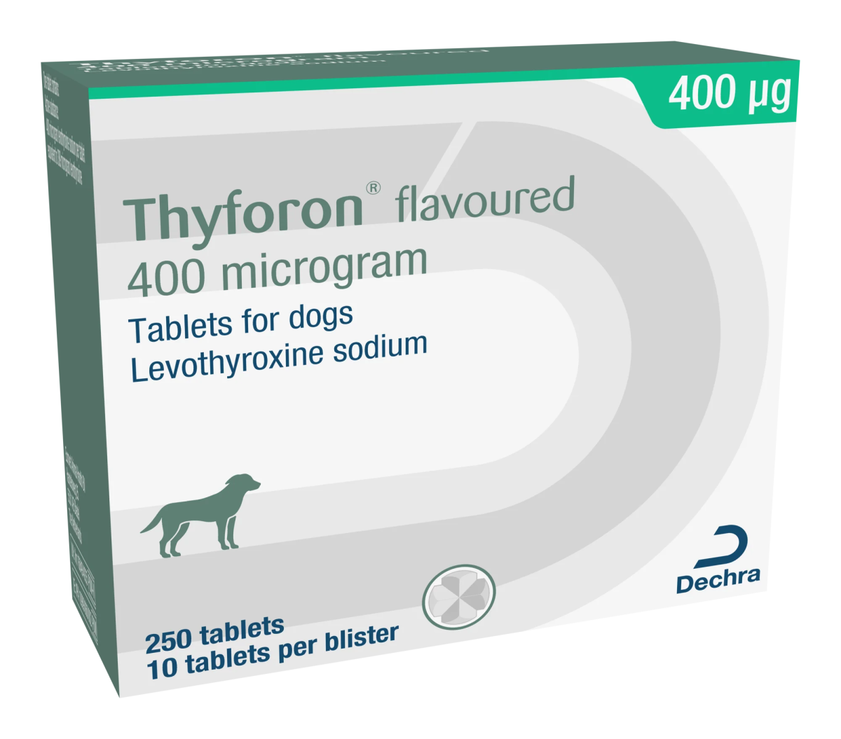 Thyforon Flavoured Tablets 400mcg 250 Tabs - Shopivet.com