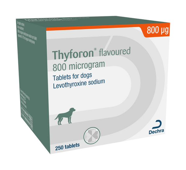 Thyforon Flavoured Tablets 800mcg 250 Tabs - Shopivet.com