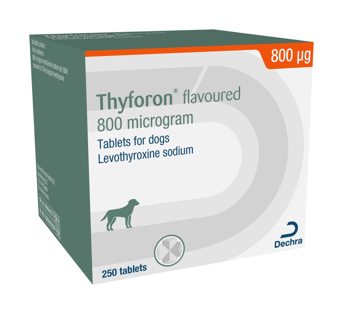 Thyforon Flavoured Tablets 800mcg 250 Tabs - Shopivet.com