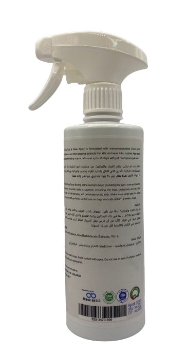 TICKS & FLEAS PET SPRAY 500ML - Shopivet.com