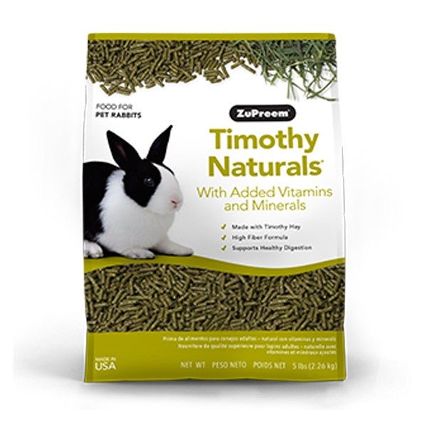 TIMOTHY NATURALS RABBIT PELLETS 5LB (2.26KG) - Shopivet.com