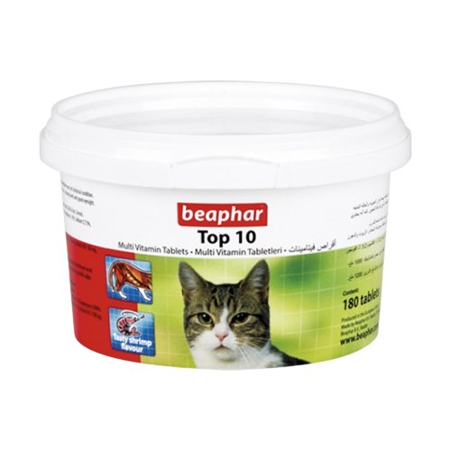 TOP 10 CAT MULTI-VITAMINS 180 TAB - Shopivet.com
