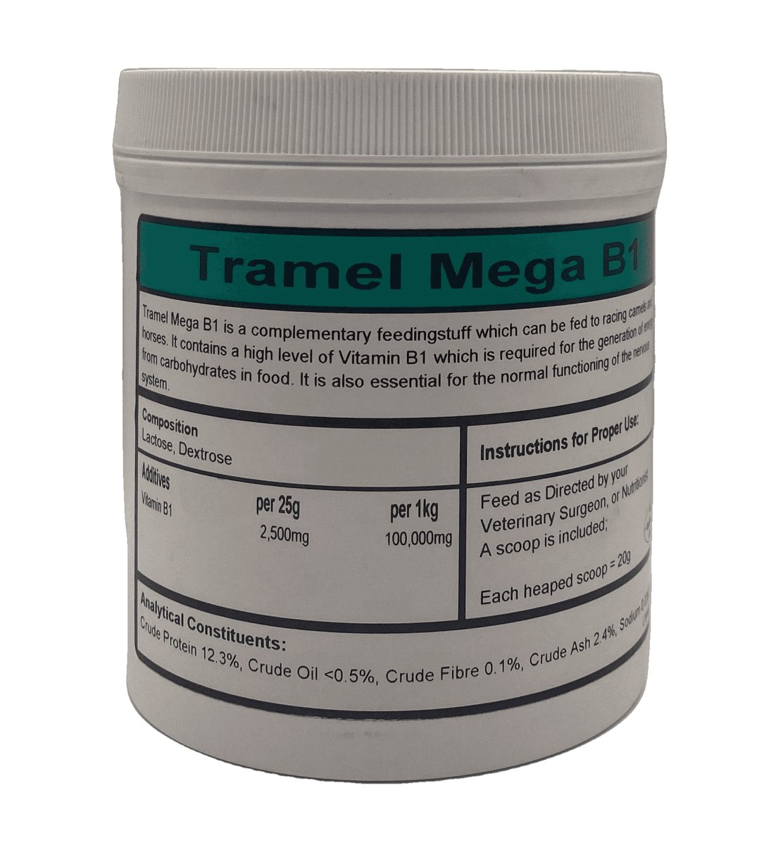 Tramel Mega B1 500 gm - Shopivet.com