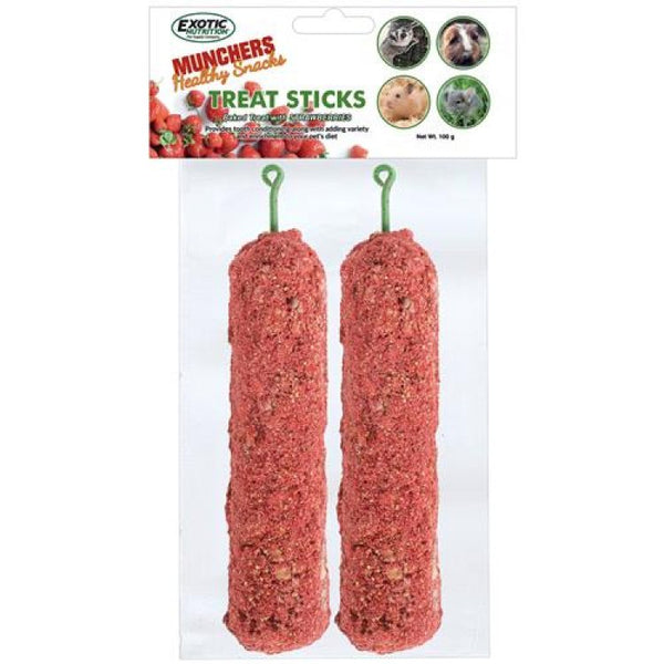 Treat Sticks with Strawberry 3.5 oz - Shopivet.com