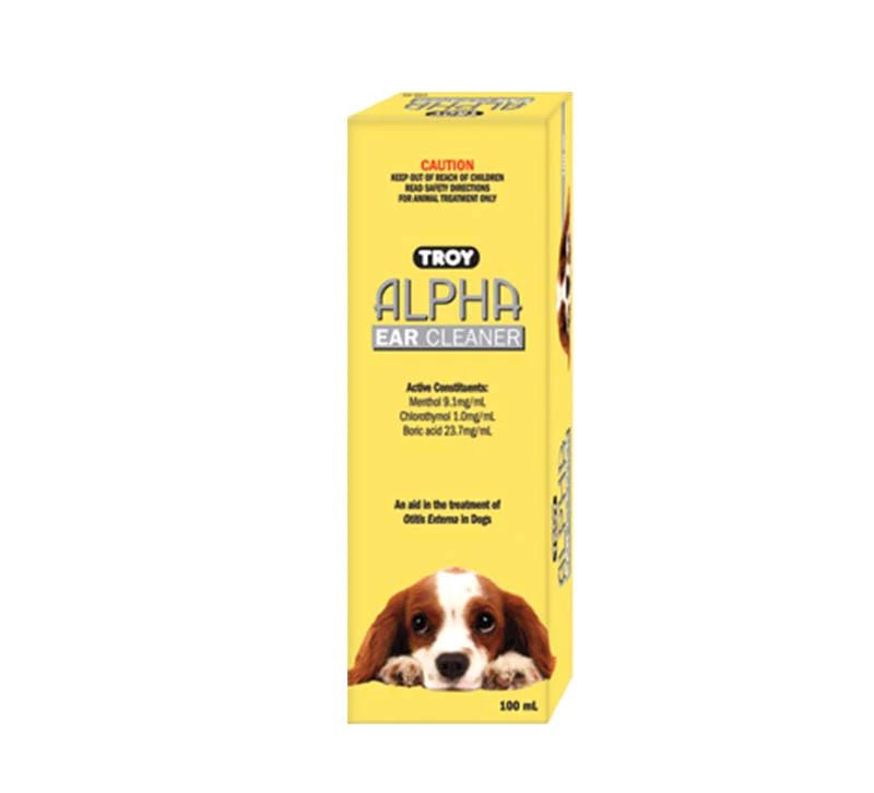 Troy Alpha Ear Cleaner 100ml - Shopivet.com