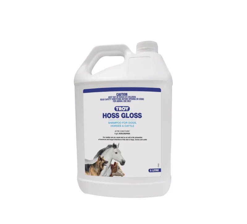 Troy Hoss Gloss Shampoo 5L - Shopivet.com