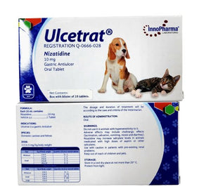 Ulcetrat 50mg 10Tablets - Shopivet.com